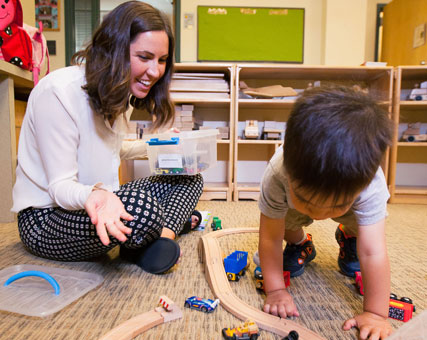Photo of a woman and child. Link to Closely Held Business Stock